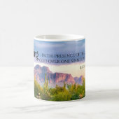 Superstil Berge Arizona Wüste Soft Lila Kaffeetasse (Mittel)
