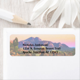 Superstition Berg Arizona Wüstenlandschaft