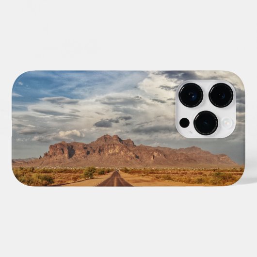 Superstition Mountain I-Phone Case. Case-Mate iPhone Hülle (Rückseite (Horizontal))