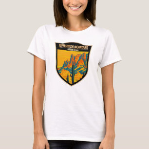 Superstition Mountains Arizona Vintage T-Shirt