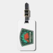 Superstition Wilderness Arizona Camping Gepäckanhänger (Vorderseite vertikal)