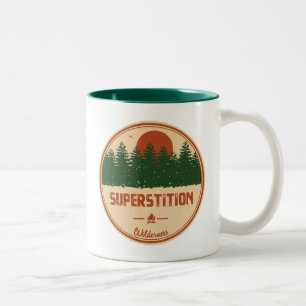 Superstition Wilderness Arizona Zweifarbige Tasse