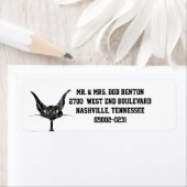 Superstitive Schwarze Katze (Insitu)