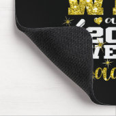 Superstolze Ehefrau des Senior-Absolventen 2025 Ab Mousepad (Ecke)