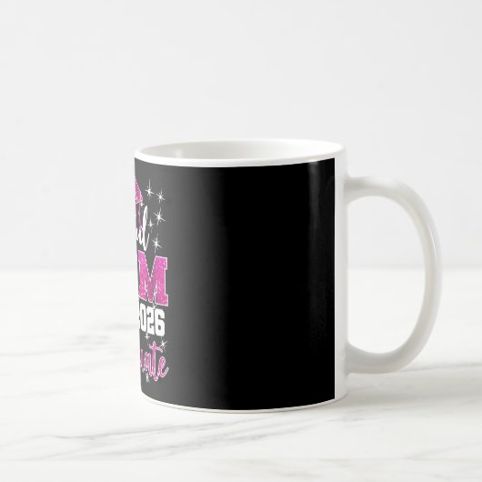 Superstolze Mutter des 2026er Absolventen Senior-A Kaffeetasse (Rechts)
