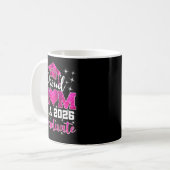 Superstolze Mutter des Abiturienten 2026 Abschluss Kaffeetasse (Vorderseite Links)