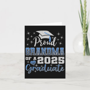 Superstolze Oma des Absolventen von 2025 Awesome F Karte