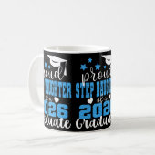 Superstolze Stieftochter des 2026-Absolventen Abso Kaffeetasse (Vorderseite Links)