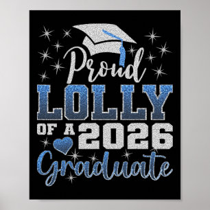 Superstolze Süßigkeit des Abschluss Seniors 2026 Poster