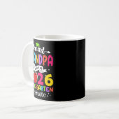 Superstolzer Opa des 2026 Absolventen großartig Kaffeetasse (Vorderseite Links)