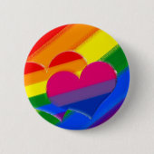 Superstolzregenbogen-Bistolz Button (Vorderseite)