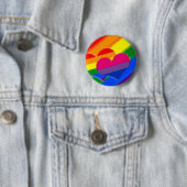 Superstolzregenbogen-Bistolz Button (Beispiel)