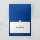 Superstrar-Gratulationskarte Dankeskarte (Innenseite)