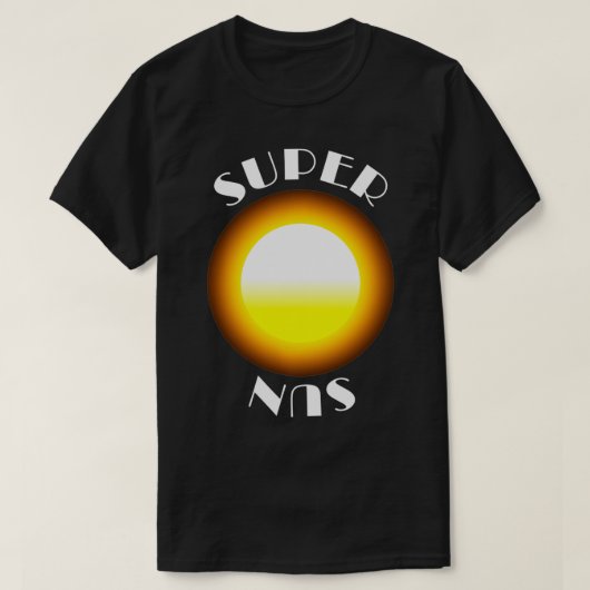 SuperSun Solar PV Erneuerbare Energien Power Sun T-Shirt (Design vorne)