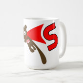 SuperTasse des eichhörnchen-3S Kaffeetasse (VorderseiteRechts)