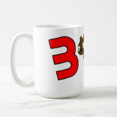 SuperTasse des eichhörnchen-3S Kaffeetasse (Links)