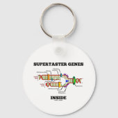 Supertaster Genes Inside (DNA-Replikation) Schlüsselanhänger (Vorderseite)