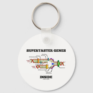 Supertaster Genes Inside (DNA-Replikation) Schlüsselanhänger