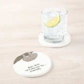 SuperTrägheits-Held Sandstein Untersetzer (Seite)