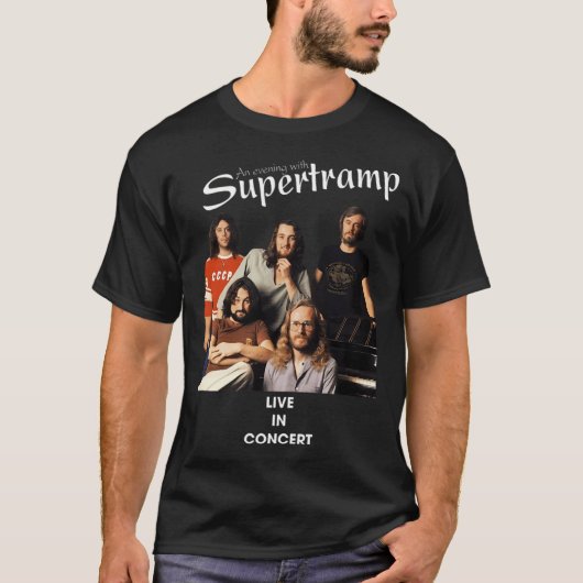 Supertramp live im Konzert T-Shirt (Vorderseite)