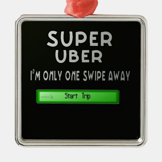 Superuber Ornament Aus Metall (Vorne)