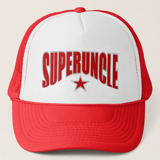 SUPERUNCLE hat Farbe Truckerkappe (Vorderseite)