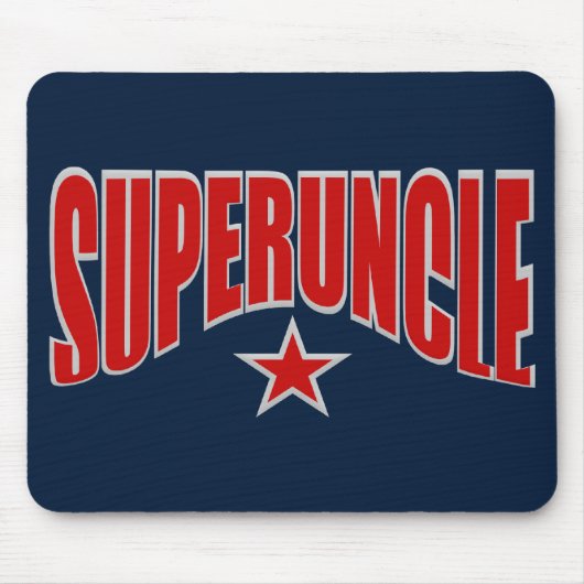 SUPERUNCLE-Mousepad - anpassbar Mousepad (Vorne)