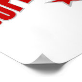 SUPERUNCLE-Plakat - anpassbar Poster (Ecke)