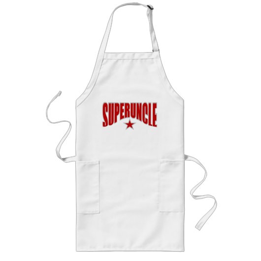 SUPERUNCLE Schürze - wählen Sie Stil & Farbe (Vorne)