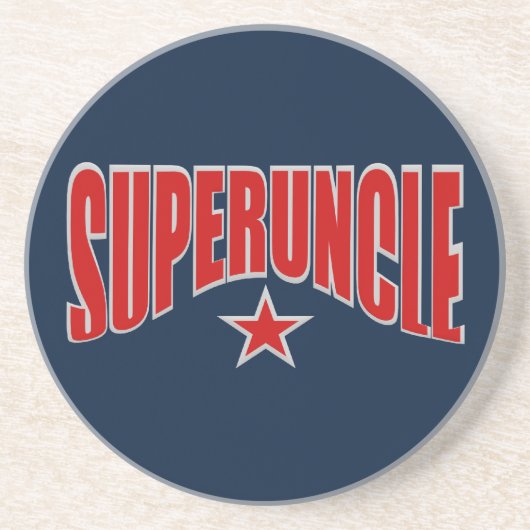 SUPERUNCLE-Untersetzer - anpassbar Getränkeuntersetzer (Vorne)
