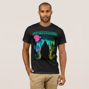 Superunknown Cyberpunk Kapuzenfigur T-Shirt