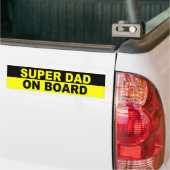 SUPERVater AN BORD Autoaufkleber (Auf Lkw)