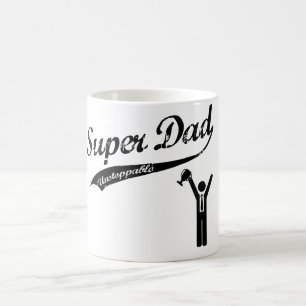 SuperVater ist UNAUFHALTSAM! Kaffee-Tasse Kaffeetasse
