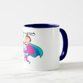 SuperVater-Kaffee-Tasse Tasse (VorderseiteRechts)