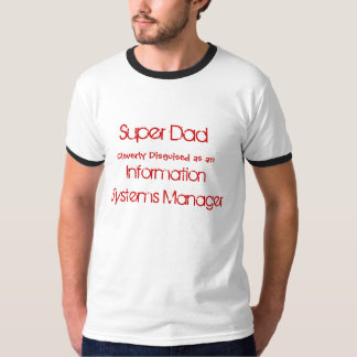 SuperVater, klug verkleidet als, Informatio… T-Shirt
