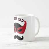 SuperVater mit dem Schnurrbart Kaffeetasse (VorderseiteRechts)