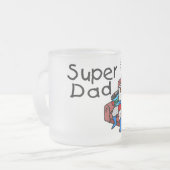 SuperVater (Schlafen) Mattglastasse (Vorderseite Links)