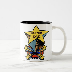 SuperVater-Tasse Zweifarbige Tasse