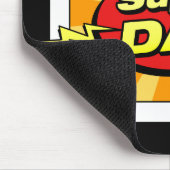 SuperVaterMausunterlage Mousepad (Ecke)