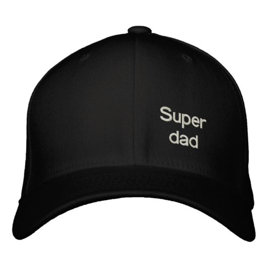 Supervati Bestickte Baseballkappe (Vorderseite)