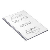 Supervati-Brauenzeitschrift Notizblock (Rechte Seite)