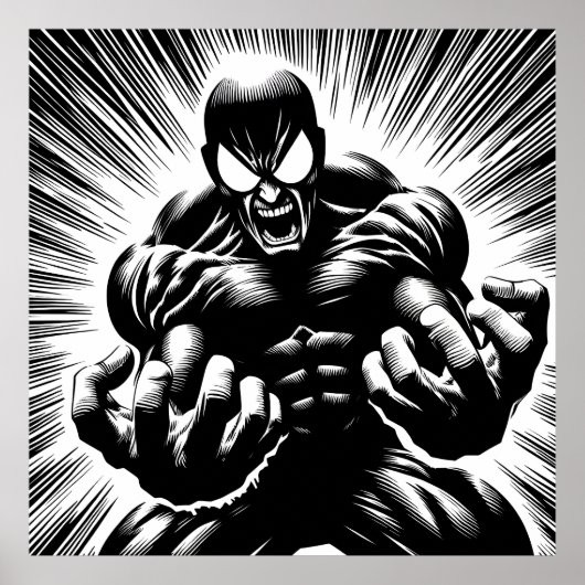 Supervillain Poster (Vorne)