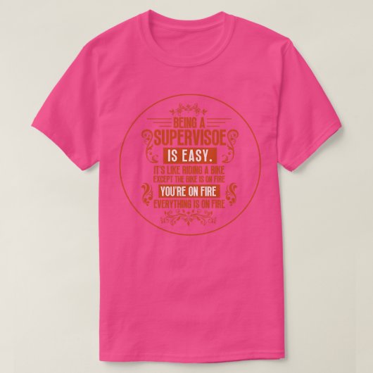 Supervisor 1 T-Shirt (Design vorne)
