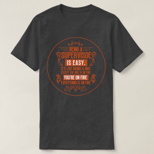 Supervisor 1 T-Shirt (Design vorne)