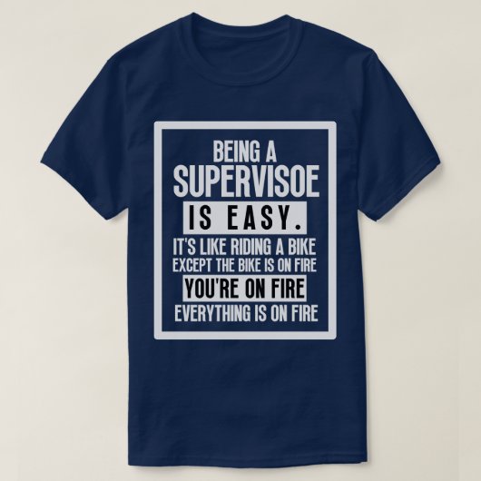 Supervisor 4 T-Shirt (Design vorne)
