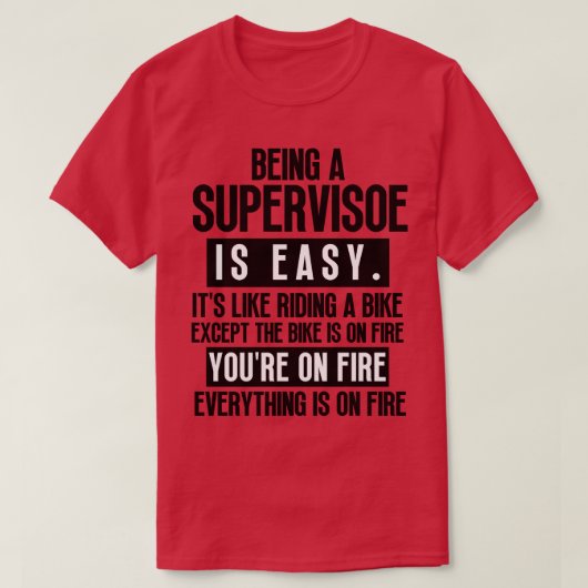 Supervisor 5 T-Shirt (Design vorne)