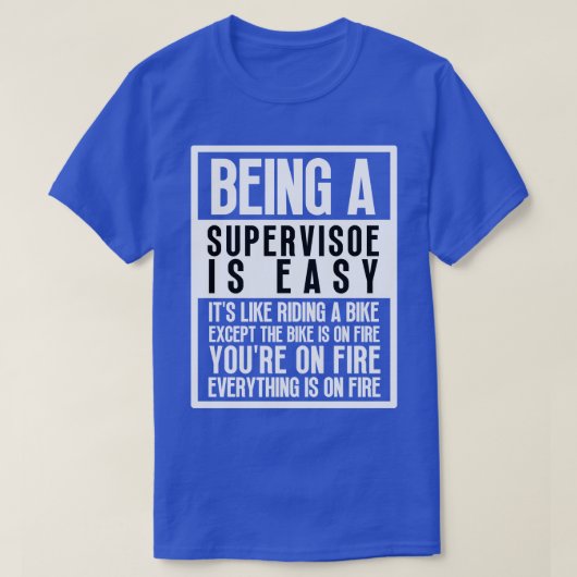 Supervisor 8 T-Shirt (Design vorne)