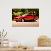 Supervisor Dodge Challenger Poster (Küche)