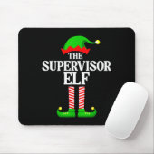 Supervisor Elf Family Matching Group Funny Christm Mousepad (Mit Mouse)