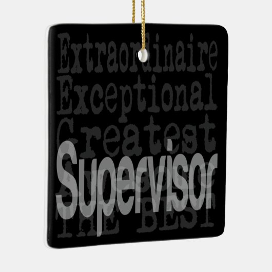 Supervisor Extraordinator Keramikornament (Rechts)